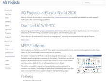Tablet Screenshot of ag-projects.com