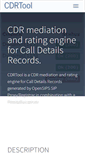 Mobile Screenshot of cdrtool.ag-projects.com